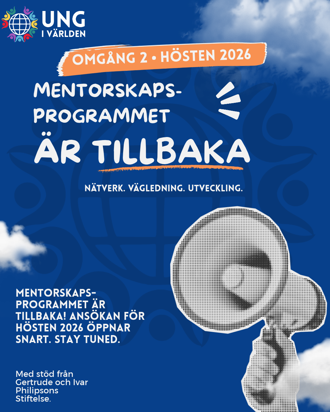 Runda två av Mentorskapsprogrammet är igång!